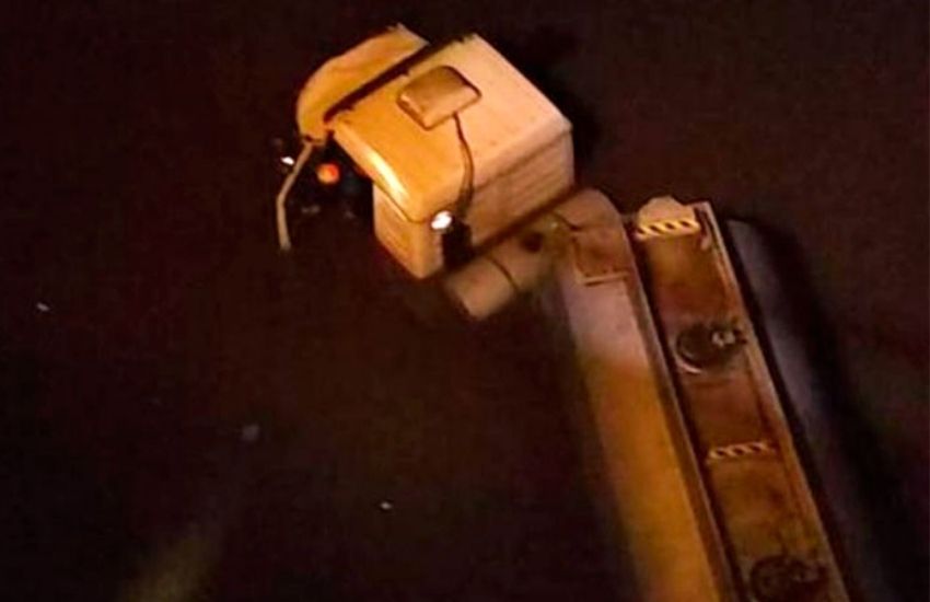 Mansilla: volcó un camión tras esquivar un animal en la ruta