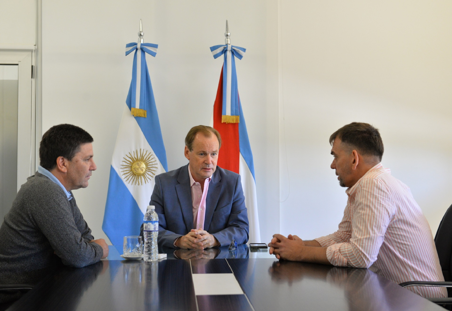 Bordet y las autoridades electas de Tala y Maciá avanzan en el trabajo para el futuro